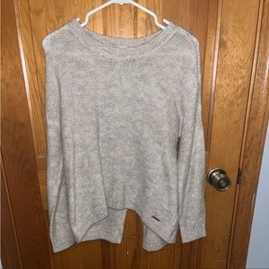 Abercrombie & Fitch tan colored sweater